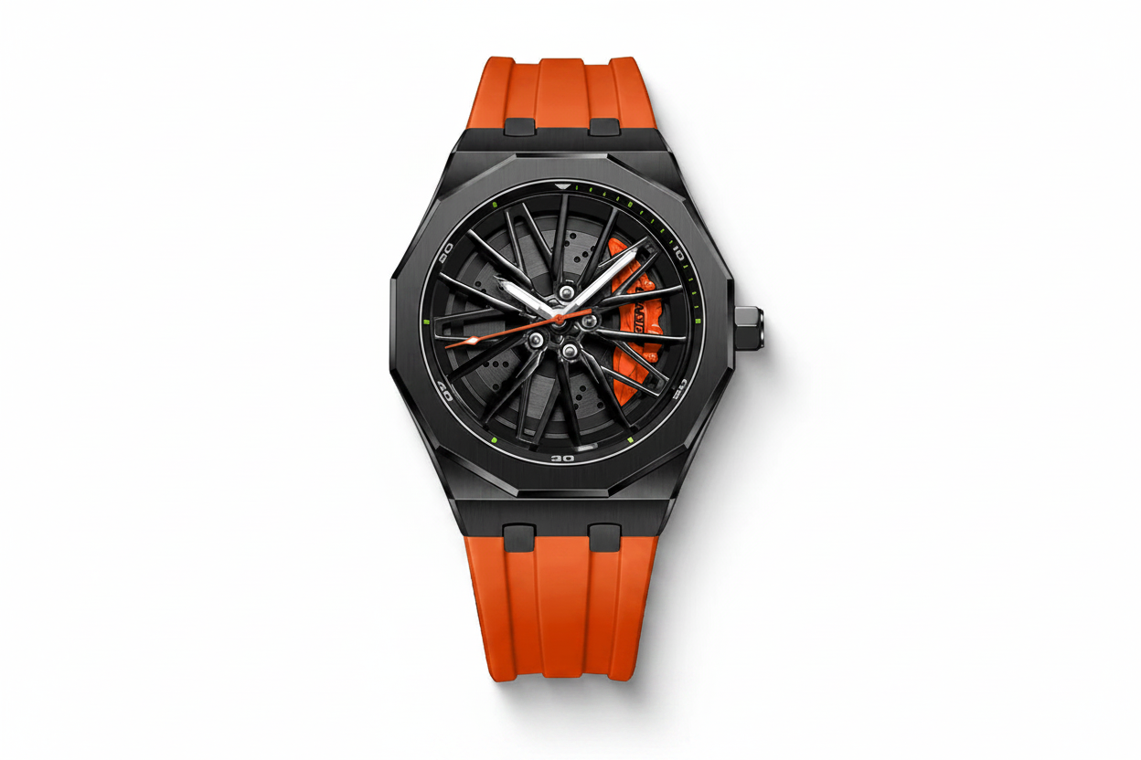 Montre Cadran Sport 3D - Édition Night Rider