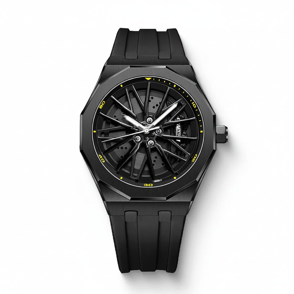Montre Cadran Sport 3D - Édition Night Rider