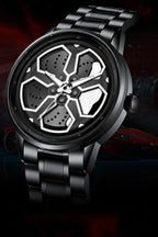 Men's Sport 3D Wheel Dial Watch – Storm Edition | Stainless Steel Waterproof