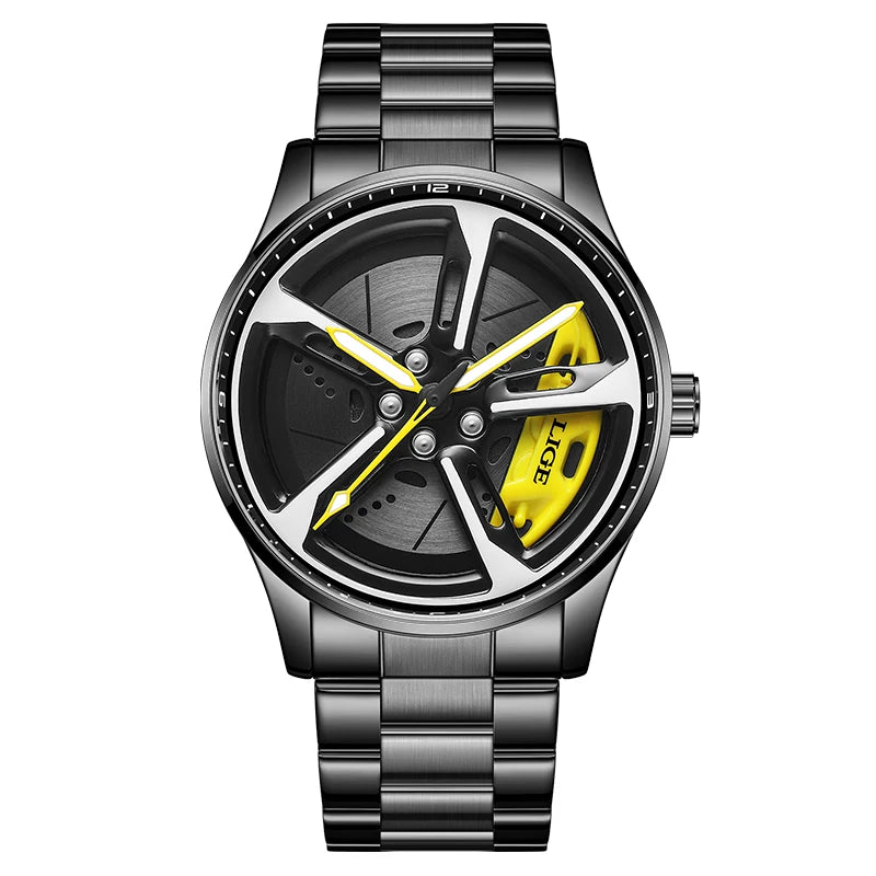 3D Racing Rim Dial Watch - Racing Edition