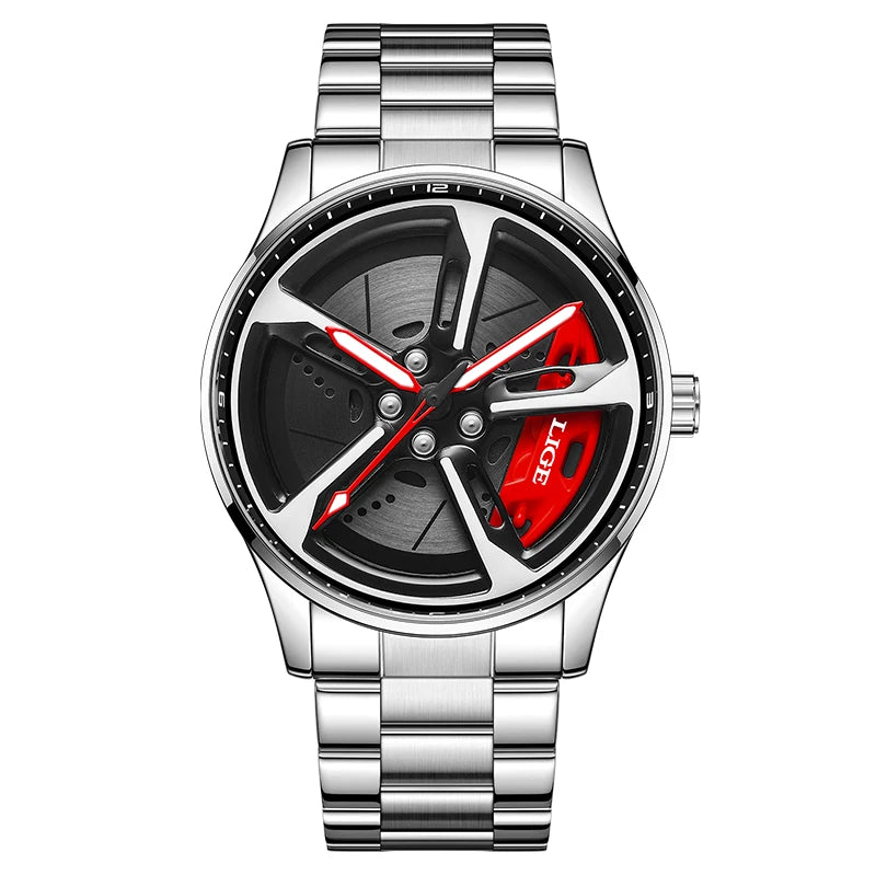 3D Racing Rim Dial Watch - Racing Edition