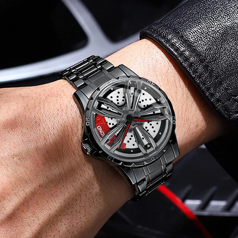Montre Cadran Jante Mécanique - Édition Apex