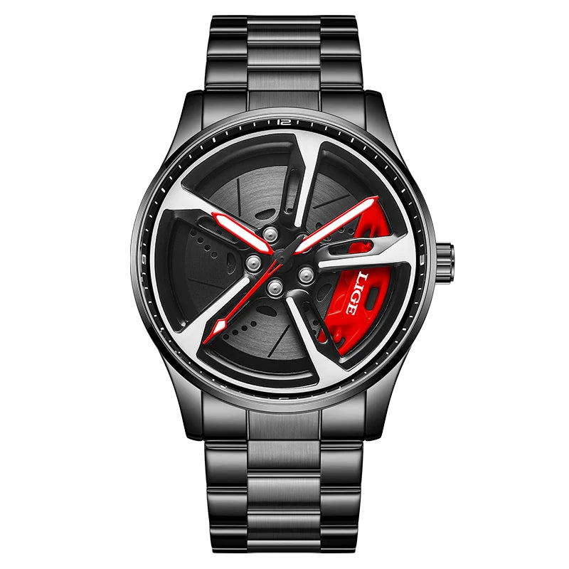 3D Racing Rim Dial Watch - Racing Edition