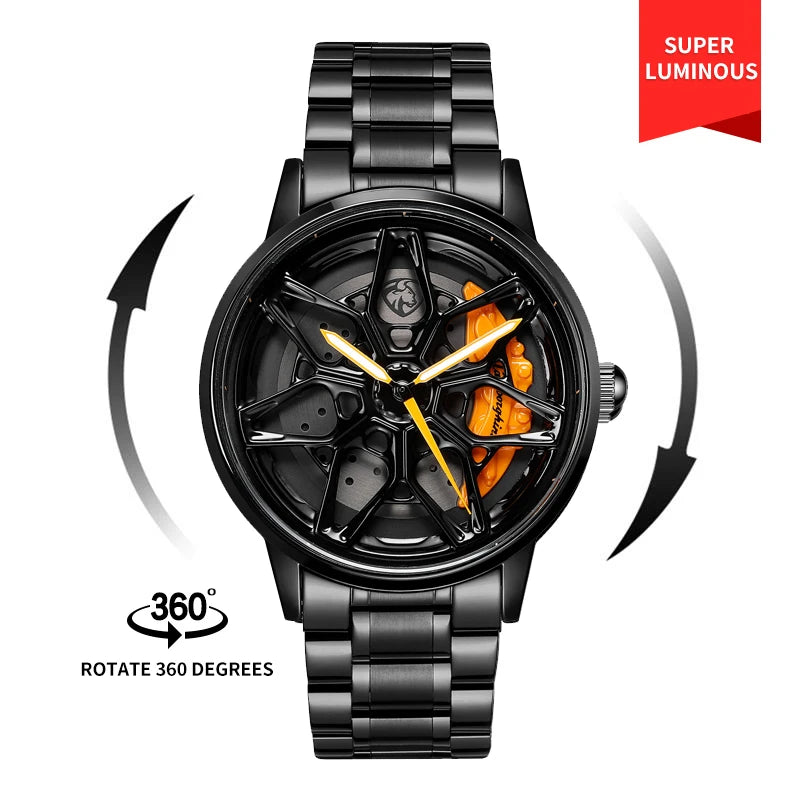 Montre Cadran Jante Chronographe - Édition Prestige