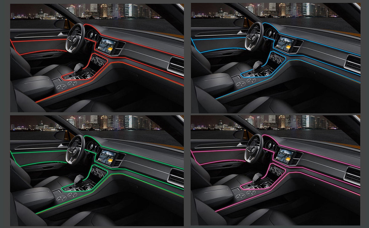 LED Neon Interior Wire - Continuous Light Effect