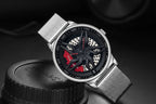 Montre Homme Cadran Jante Sport 3D - Édition Phantom | Acier Inoxydable Étanche