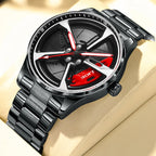 Montre cadran jante sport 3D édition Racing