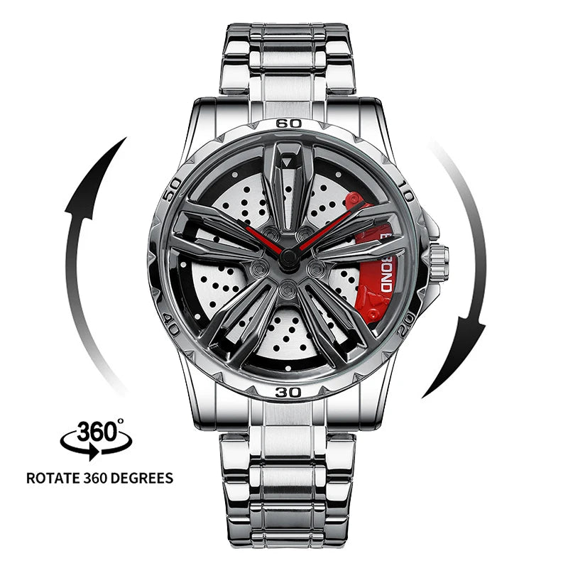 Montre Cadran Jante Mécanique - Édition Apex