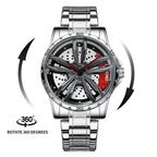 Montre Cadran Jante Mécanique - Édition Apex