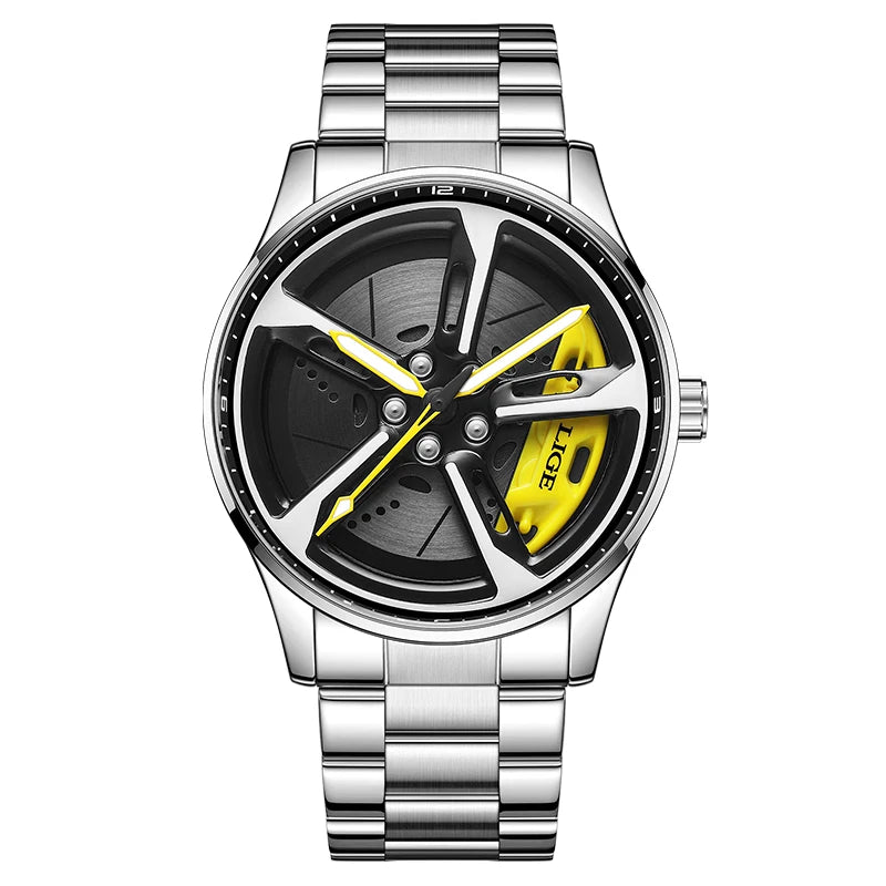 3D Racing Rim Dial Watch - Racing Edition