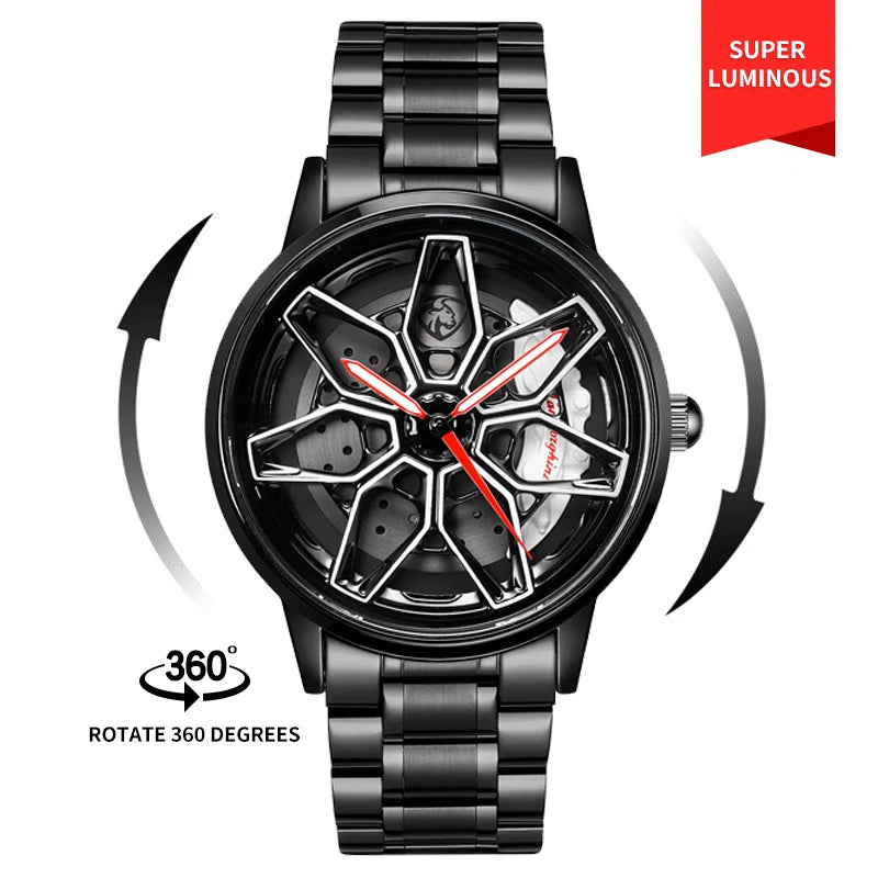 Montre Cadran Jante Chronographe - Édition Prestige