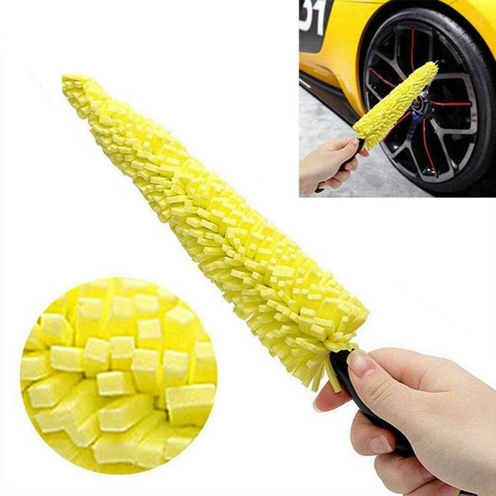 Brosse de Nettoyage Jantes - Entretien Facile