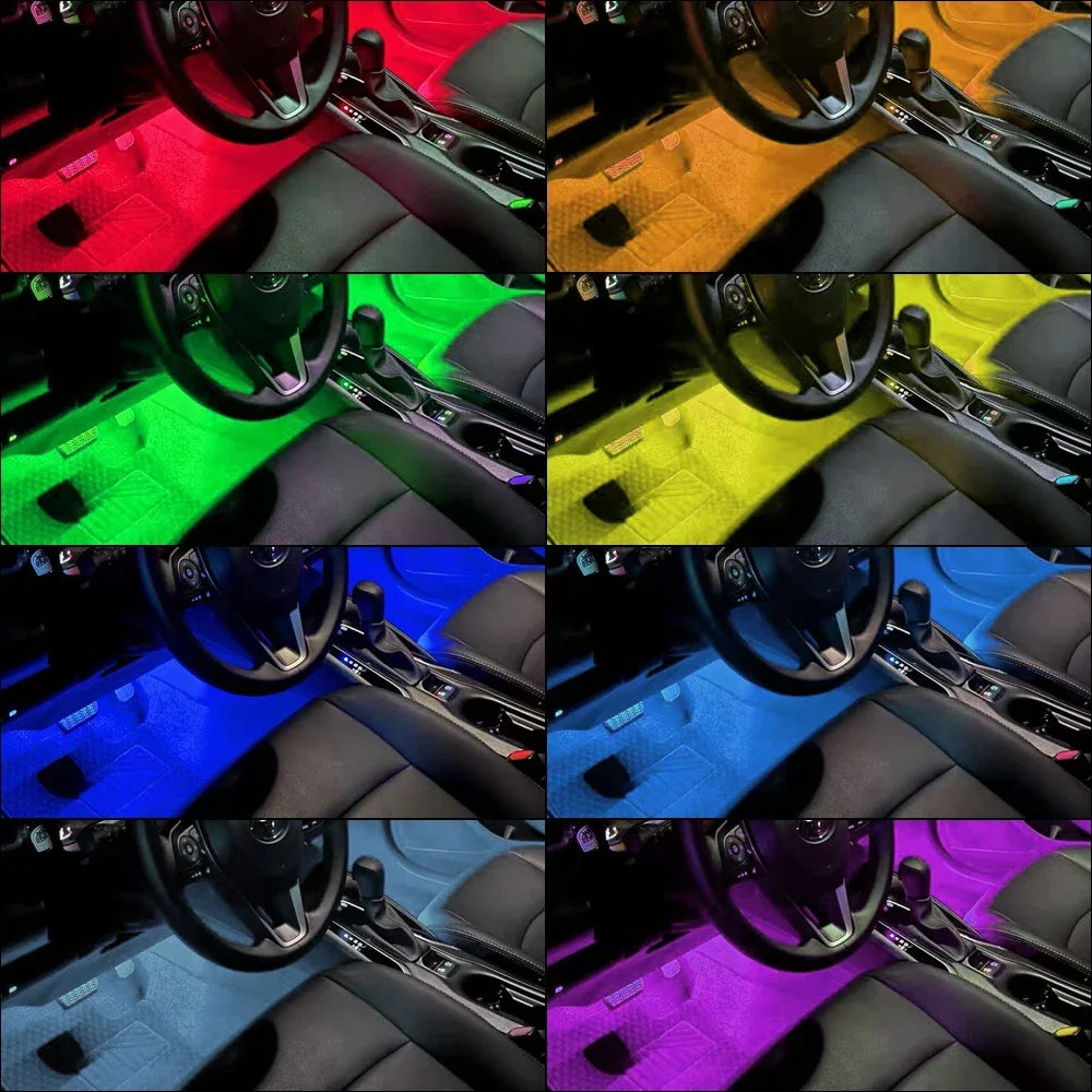 Ambiance LED Habitacle - Télécommande & App