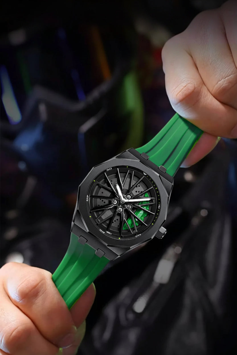 Montre Cadran Sport 3D - Édition Night Rider