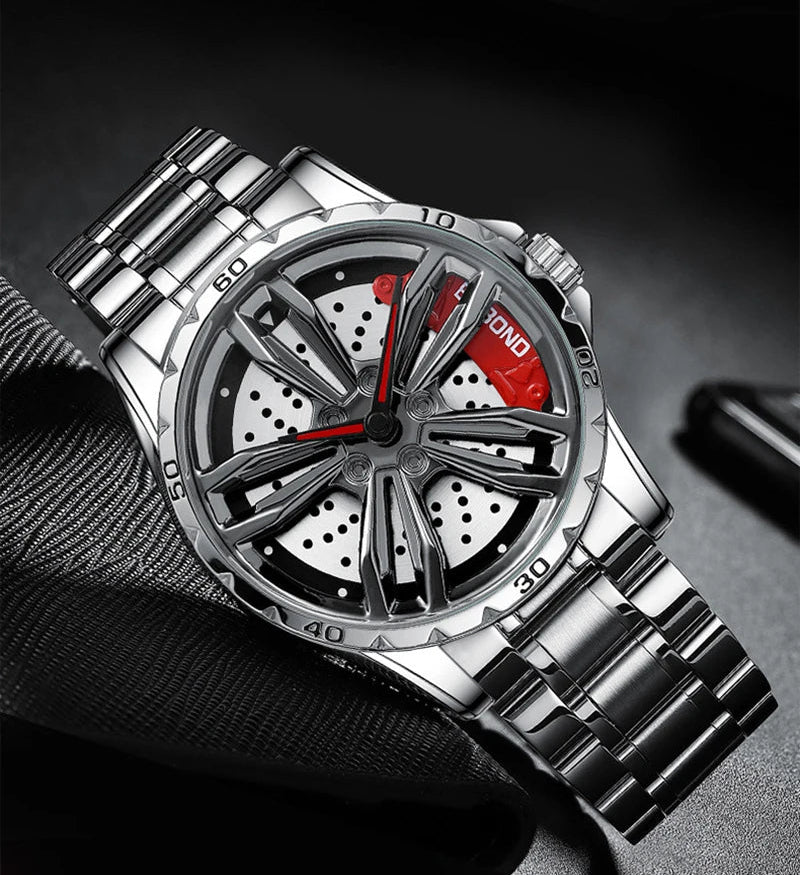 Montre Cadran Jante Mécanique - Édition Apex
