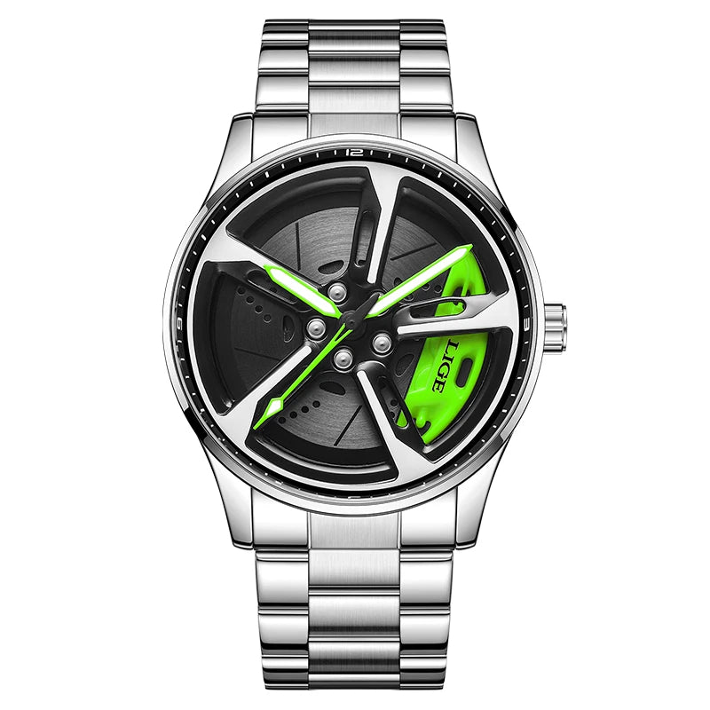 3D Racing Rim Dial Watch - Racing Edition