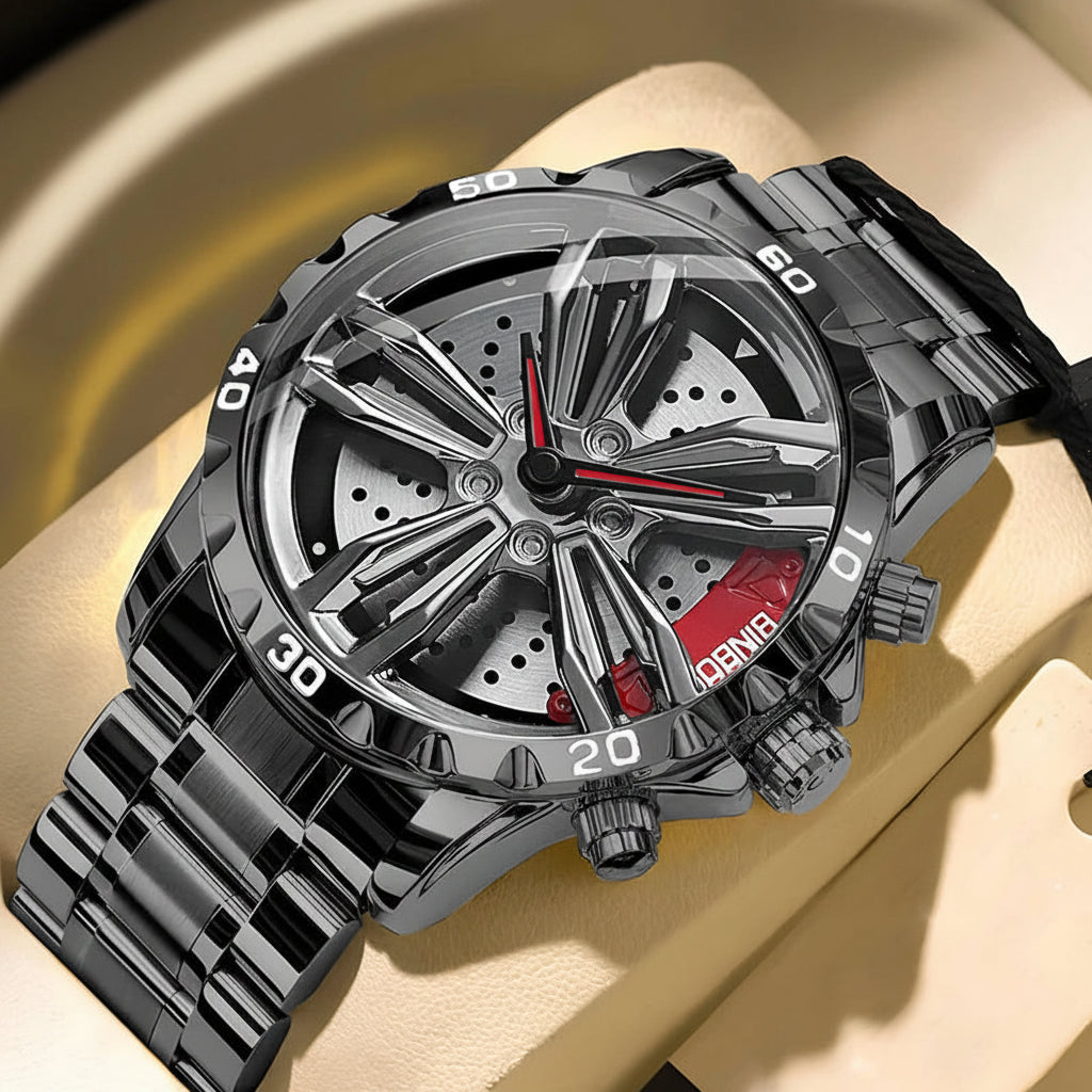 Montre Cadran Jante Mécanique - Édition Apex