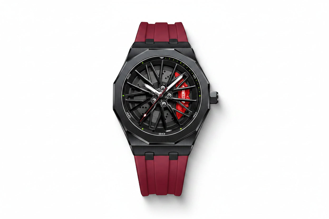 Montre Cadran Sport 3D - Édition Night Rider