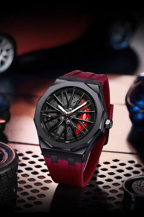 Montre Cadran Sport 3D - Édition Night Rider