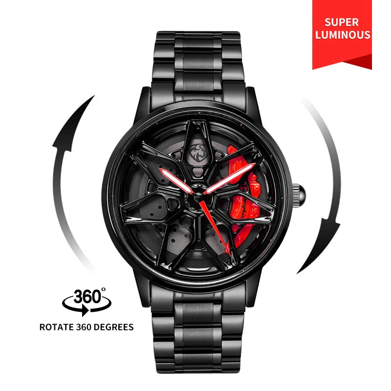 Montre Cadran Jante Chronographe - Édition Prestige