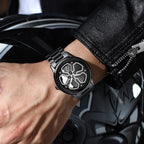 Men's Sport 3D Wheel Dial Watch – Storm Edition | Stainless Steel Waterproof