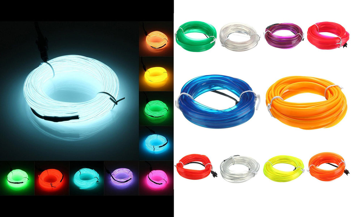 LED Neon Interior Wire - Continuous Light Effect