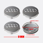 Audi Wheel Center Cap - 59mm Rim Center Emblem