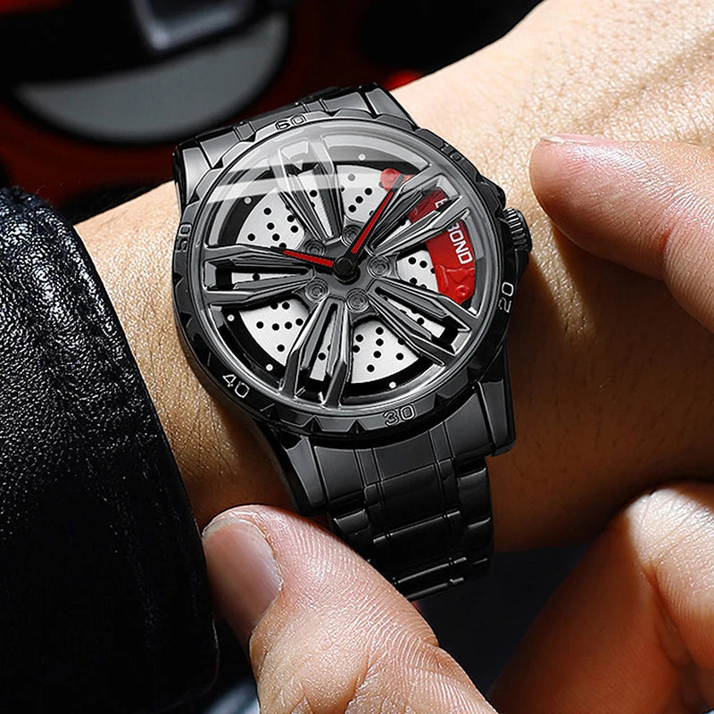 Montre Cadran Jante Mécanique - Édition Apex
